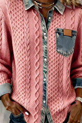 Darian – Knit Denim Fusion Shirt