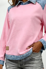 Amelie – Layered Collar Knit Sweater