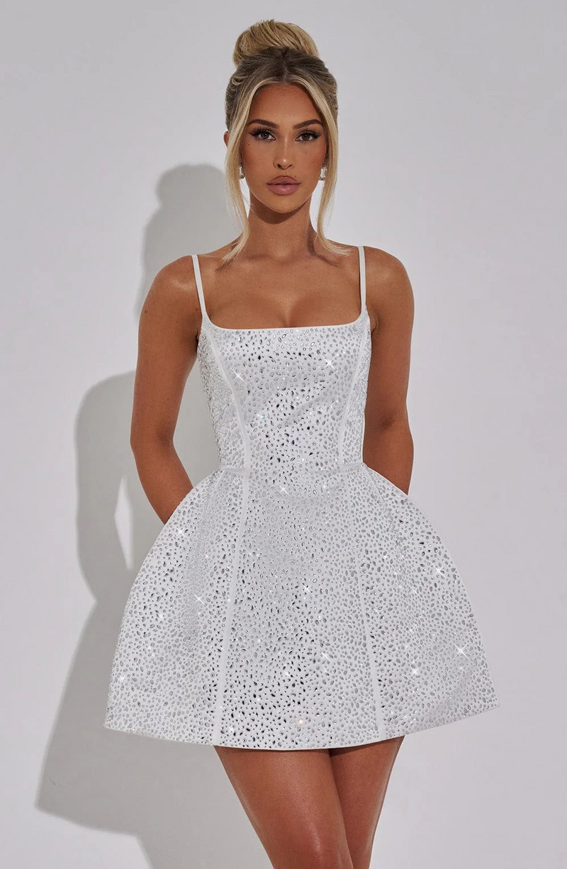 The Crystal Mini Dress