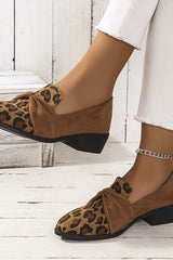 Bellamy – Leopard Accent Loafers