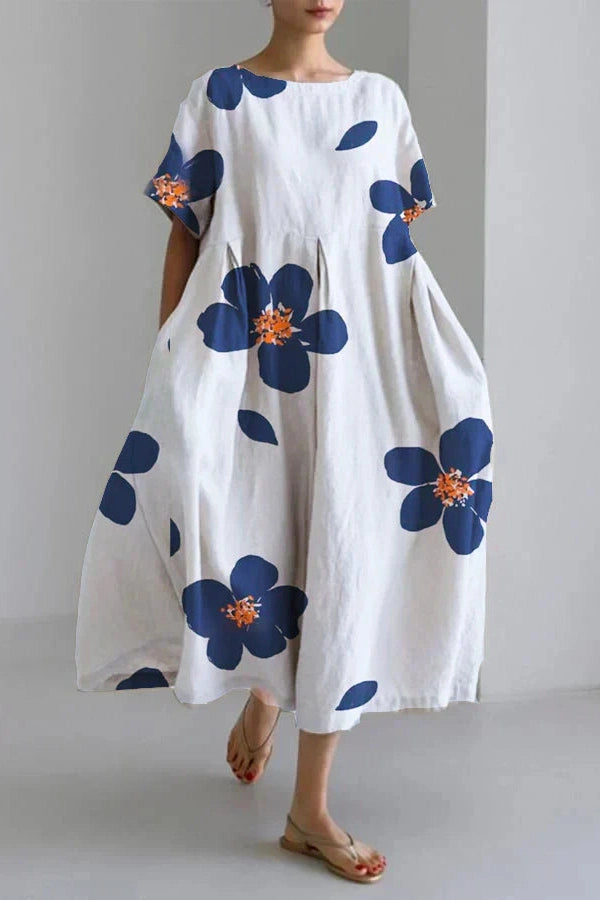 Petal Whisper – Tummy Coverage Dress