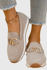 Alora – Textured Slip-On Loafers