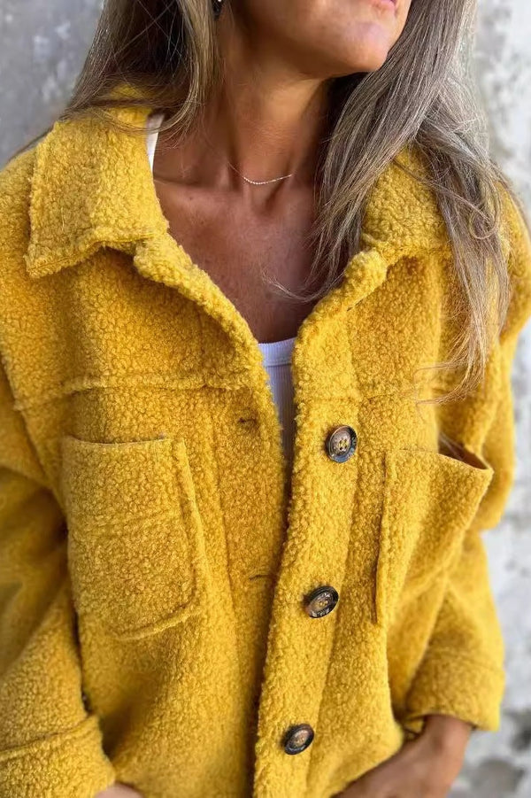 Golden Solace Fleece Jacket