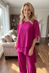 Navira – Elegant Layered Two-Piece Set