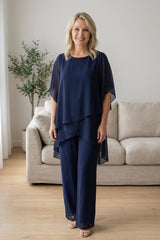 Navira – Elegant Layered Two-Piece Set