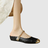 Marcella-Embellished Mary Jane Heels