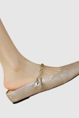 Olivette - Vintage Charm Leather Pumps