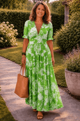 Roselisse - Blooming Garden Maxi Dress