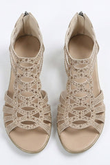 Elowira – Elegant Crystal Wedge Sandals