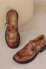 Clarise – Vintage Comfort Mary Janes