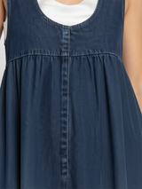 Elara - Relaxed Denim Maxi Dress