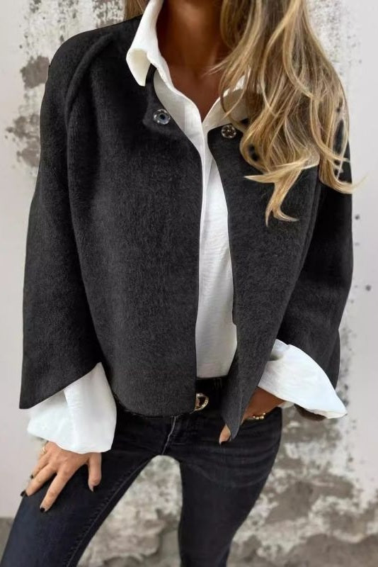 Elise - Short Cardigan with Chic Flared Sleeves
