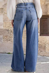 Arielle – Relaxed Wide-Leg Denim Trousers