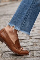 Harper - Vintage Wash Wide-Leg Jeans