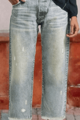 Harper - Vintage Wash Wide-Leg Jeans