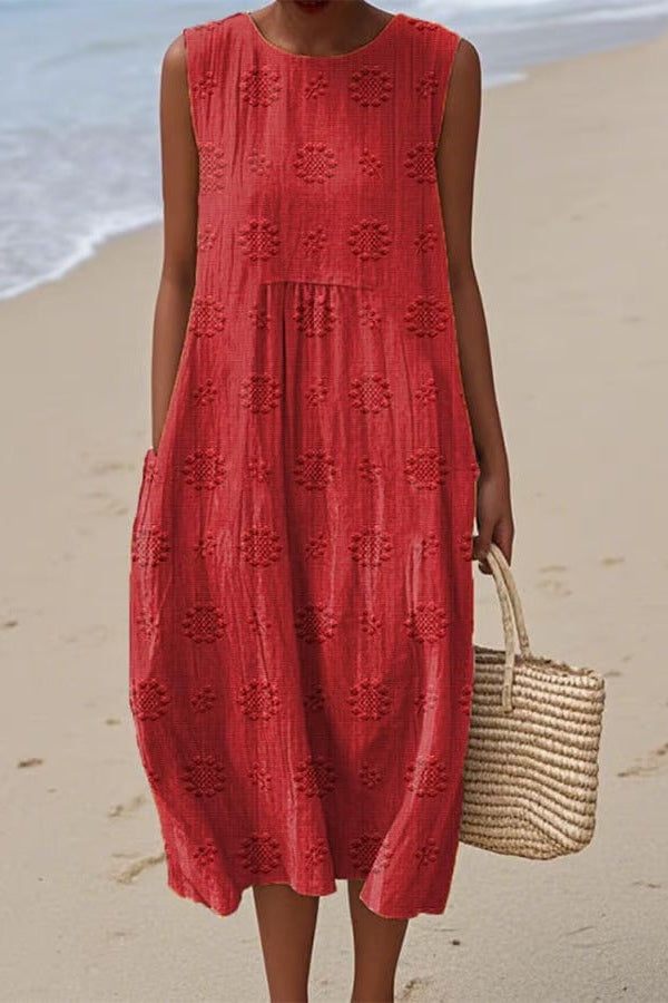 The Meadow Stitch – Sleeveless Dress